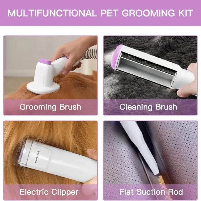 💥Last day special price $39.99-Pet Grooming Vacuum Kit