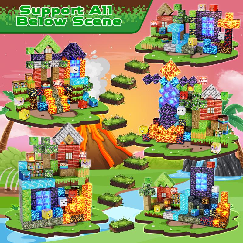 🔥LAST DAY 50% OFF🎁Magnetic Blocks-150PCS Magnetic Building
