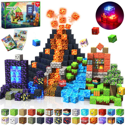 🔥LAST DAY 50% OFF🎁Magnetic Blocks-150PCS Magnetic Building