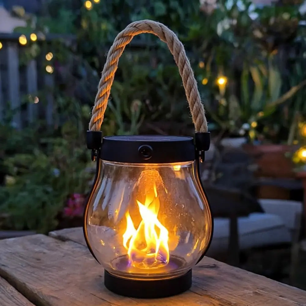 💥Last day special price $39.99-Solar Lantern Outdoor Lights