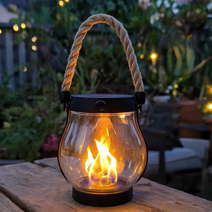 💥Last day special price $39.99-Solar Lantern Outdoor Lights